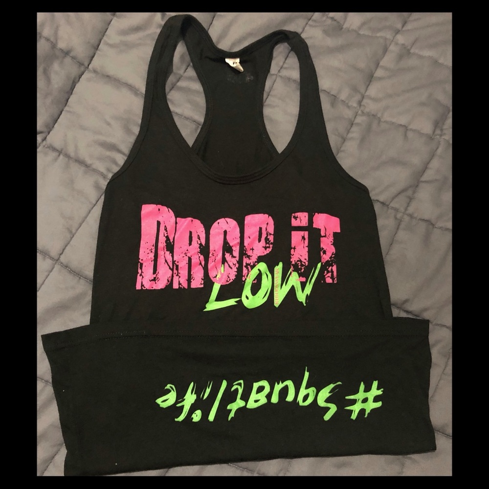 Drop it Low #SquatLife Racerback Tank